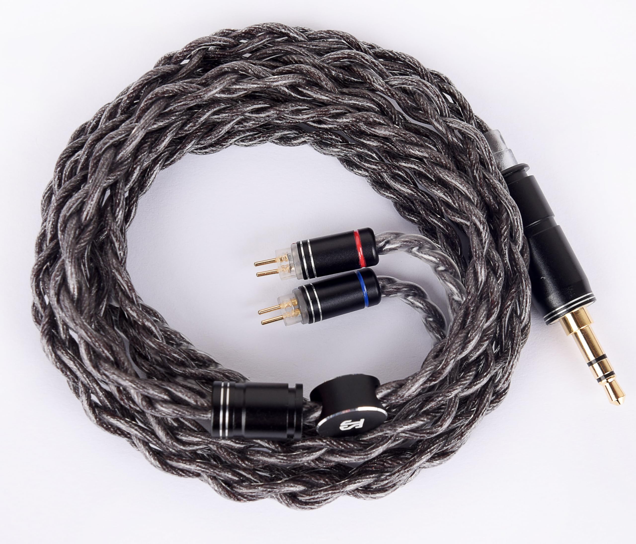 Amazon | 【JSHiFi-Obsidian】2pin3.5mmリケーブル グラフェン線材