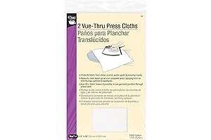 Dritz Vue-Thru Premium Trouser Press, Protects Delicate Fabrics