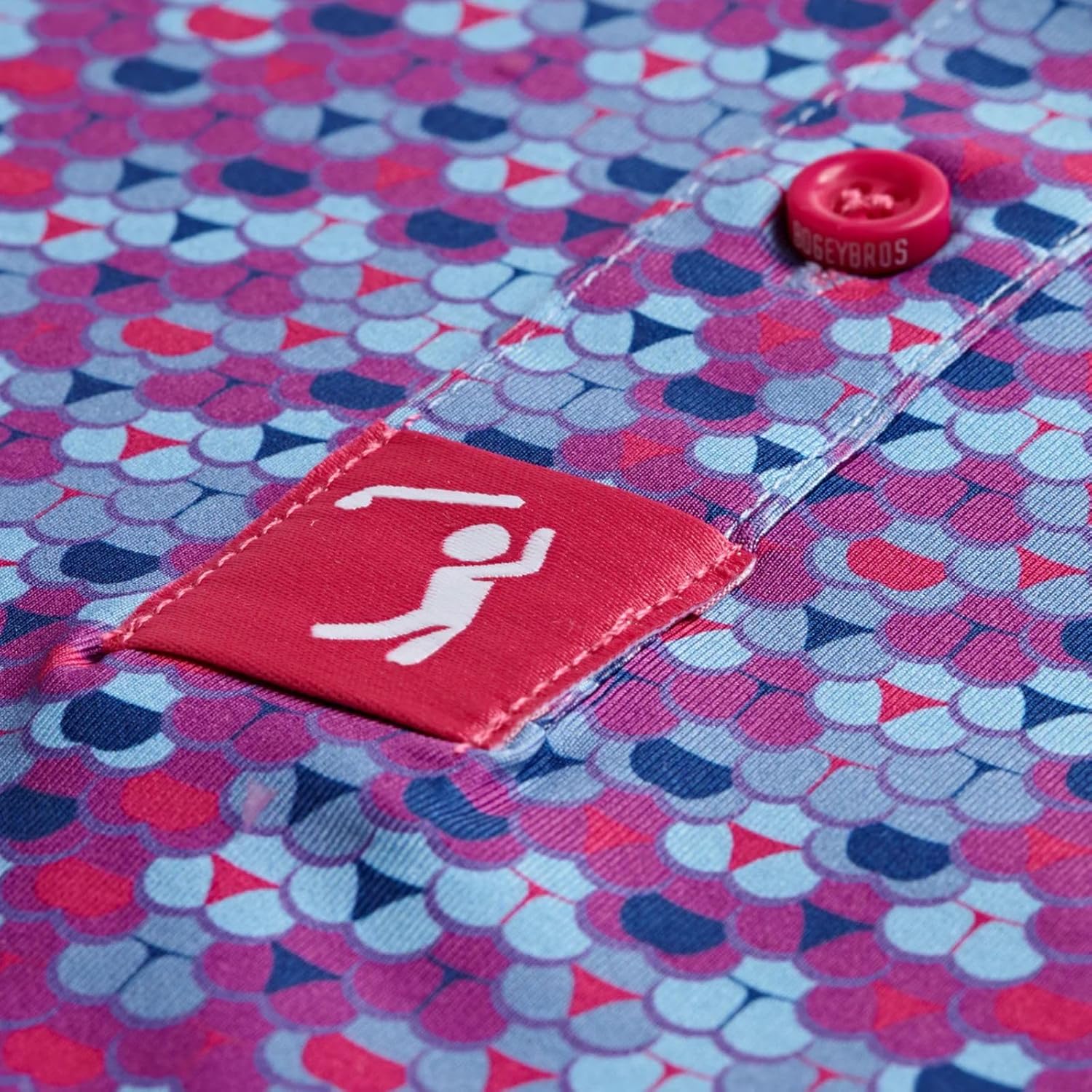 Bogey Bros Golf Polo Shirt for Men – 4 Way Stretch Short Sleeve, UPF 50, Moisture Wicking Athletic Fit