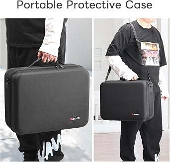 RLSOCO Travel Case for PlayStation 5 Pro Digital Edition/Disc Version