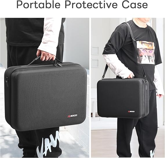 RLSOCO Travel Case for PlayStation 5 Pro Digital Edition/Disc Version