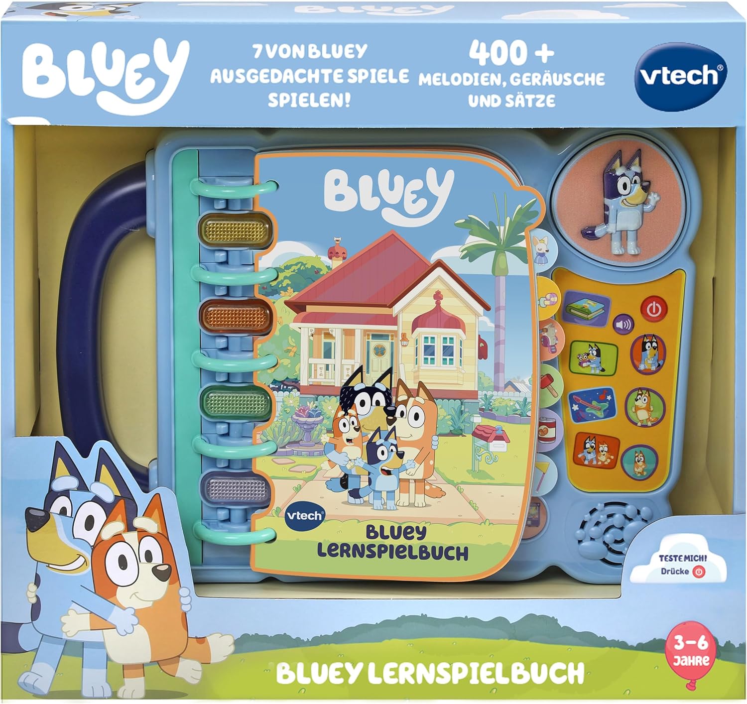 Bluey Educational Game Book