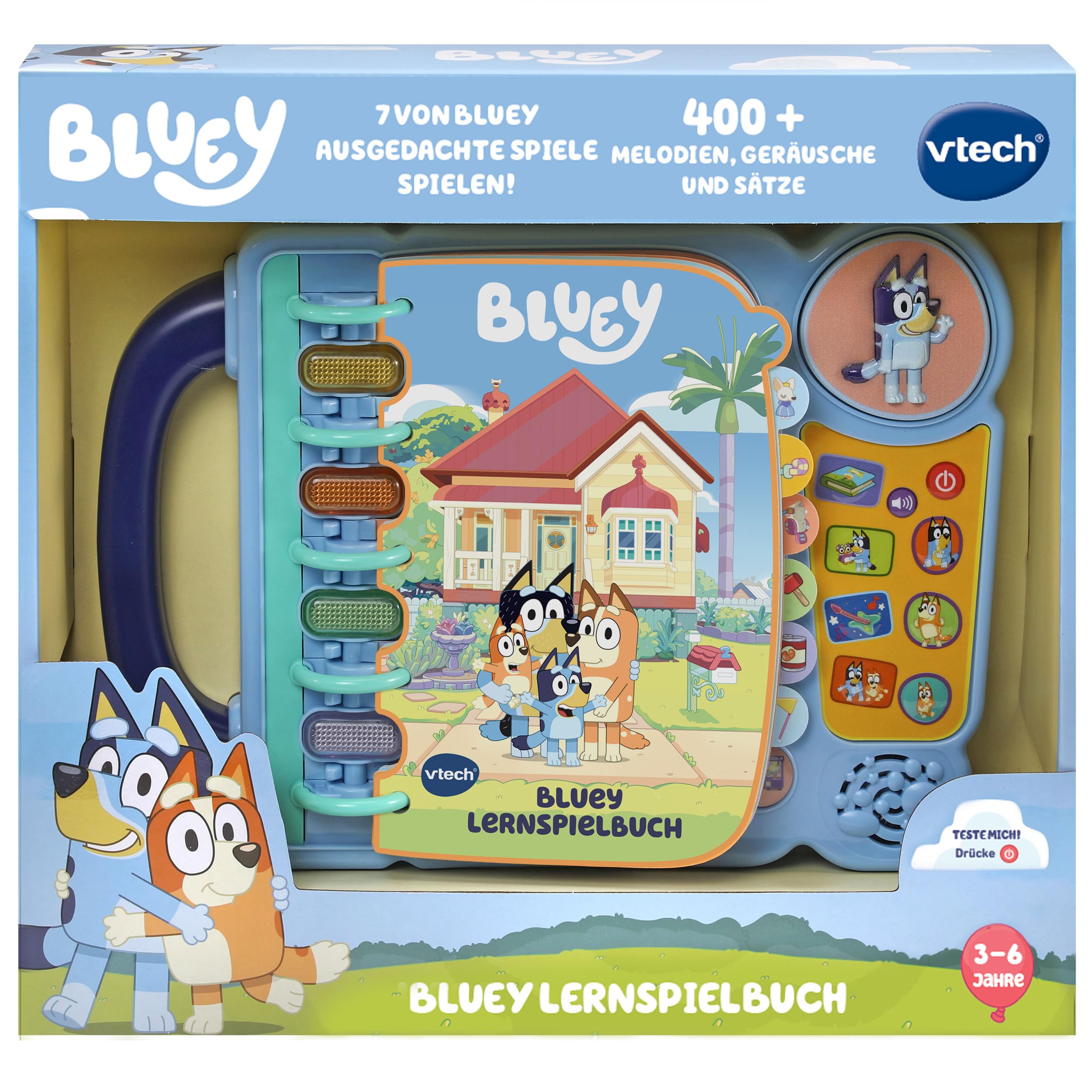 Libro de Juegos Educativo Bluey