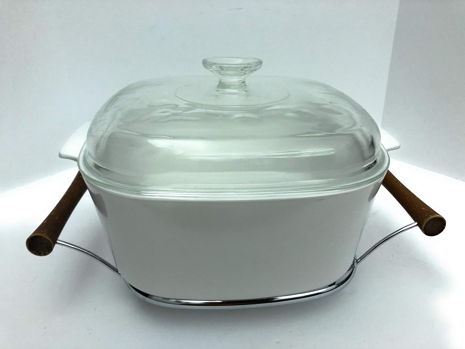Corning Ware (A5B) All White Casserole Dutch Oven Baking