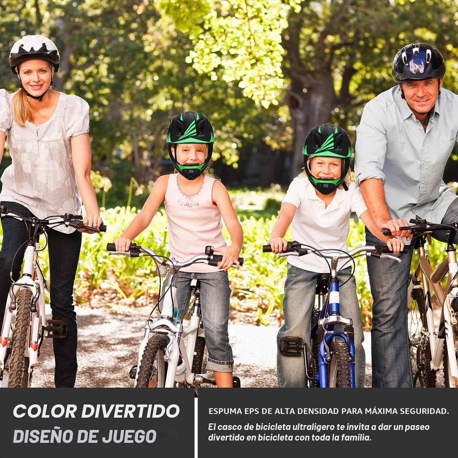 Kavolet Casco de Bicicleta para niños, Casco Integral para niños, Casco Integral con Protector de Barbilla extraíble, Casco para Descenso para Ciclismo, monopatín, Patinaje sobre Ruedas, Scooter