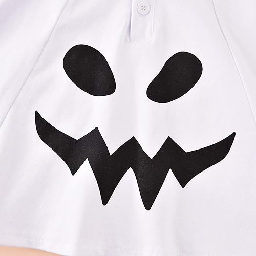 Miniatura 4 de Traje de Halloween para bebés, niños y niñas, bata de fantasma, disfraces de fiesta, ropa para niños pequeños, capa de bebé