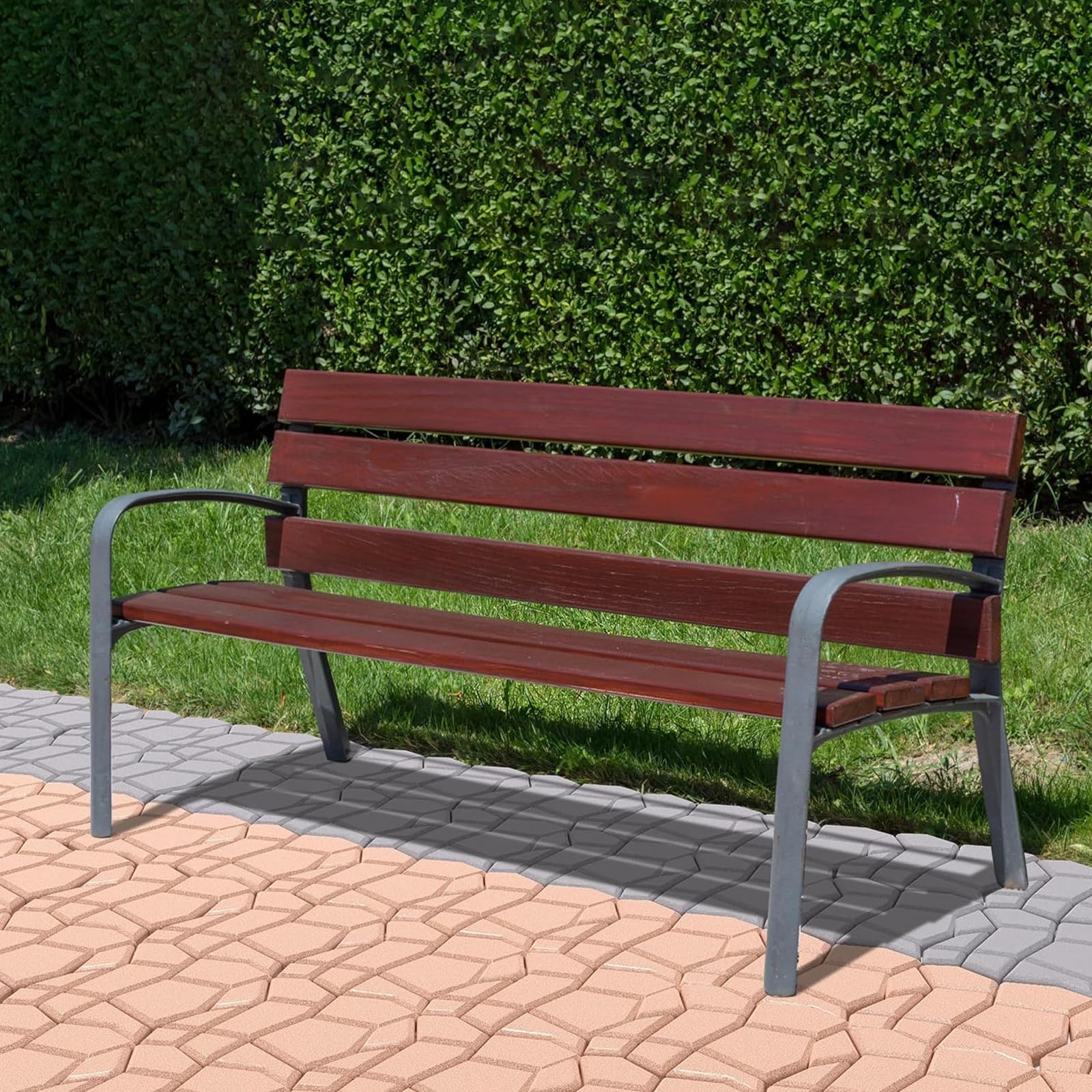 Kraty plastikowe formy do kwadratowych płyt drogowych plastikowe deski tarasowe formy do betonu Forma do chodników D 2 szt