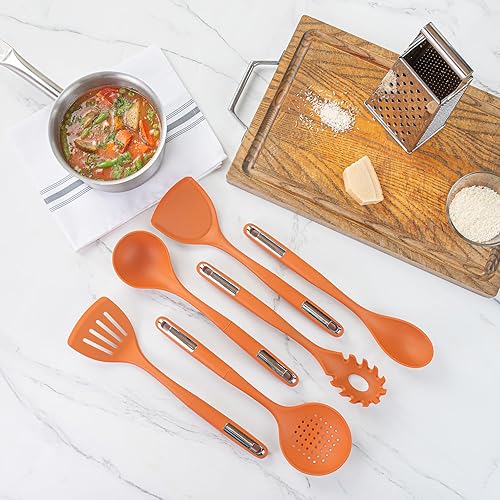 Miniatura 3 de Met Lux - Juego de utensilios de cocina, 10 juegos de utensilios de silicona, 6 piezas por juego, alta tolerancia al calor, utensilios de cocina de