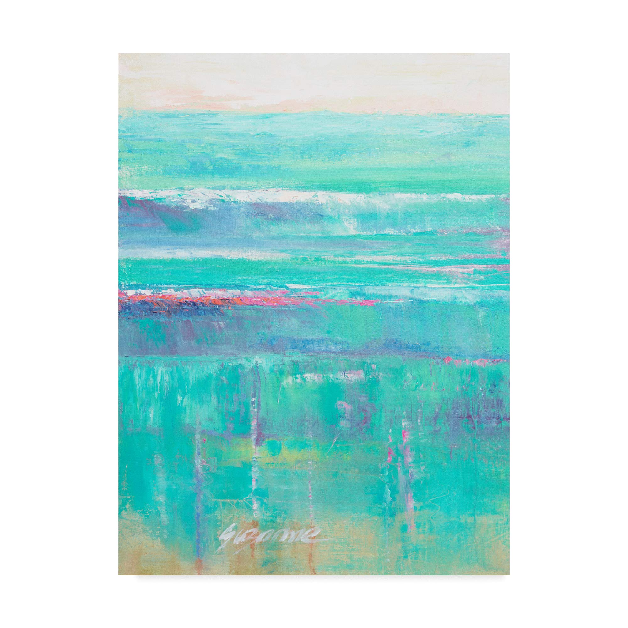 Trademark Fine Art Beneath the Sea I by Suzanne Wilkins, 14x19