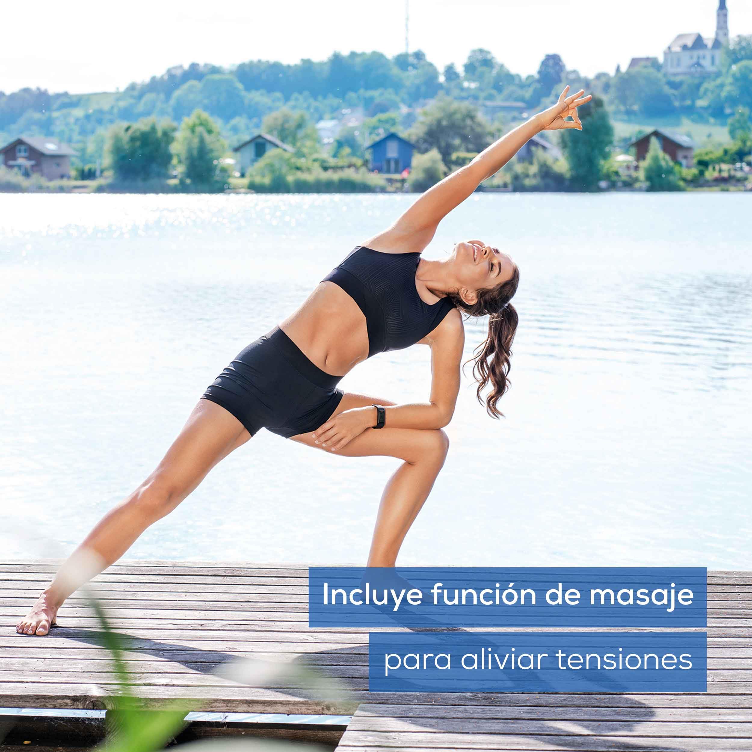 Beurer EM 49 TENS/EMS Digital 3 en 1 Estimulador Muscular para Alivio del Dolor y Entrenamiento, Masaje, 4 Electrodos, Blanco