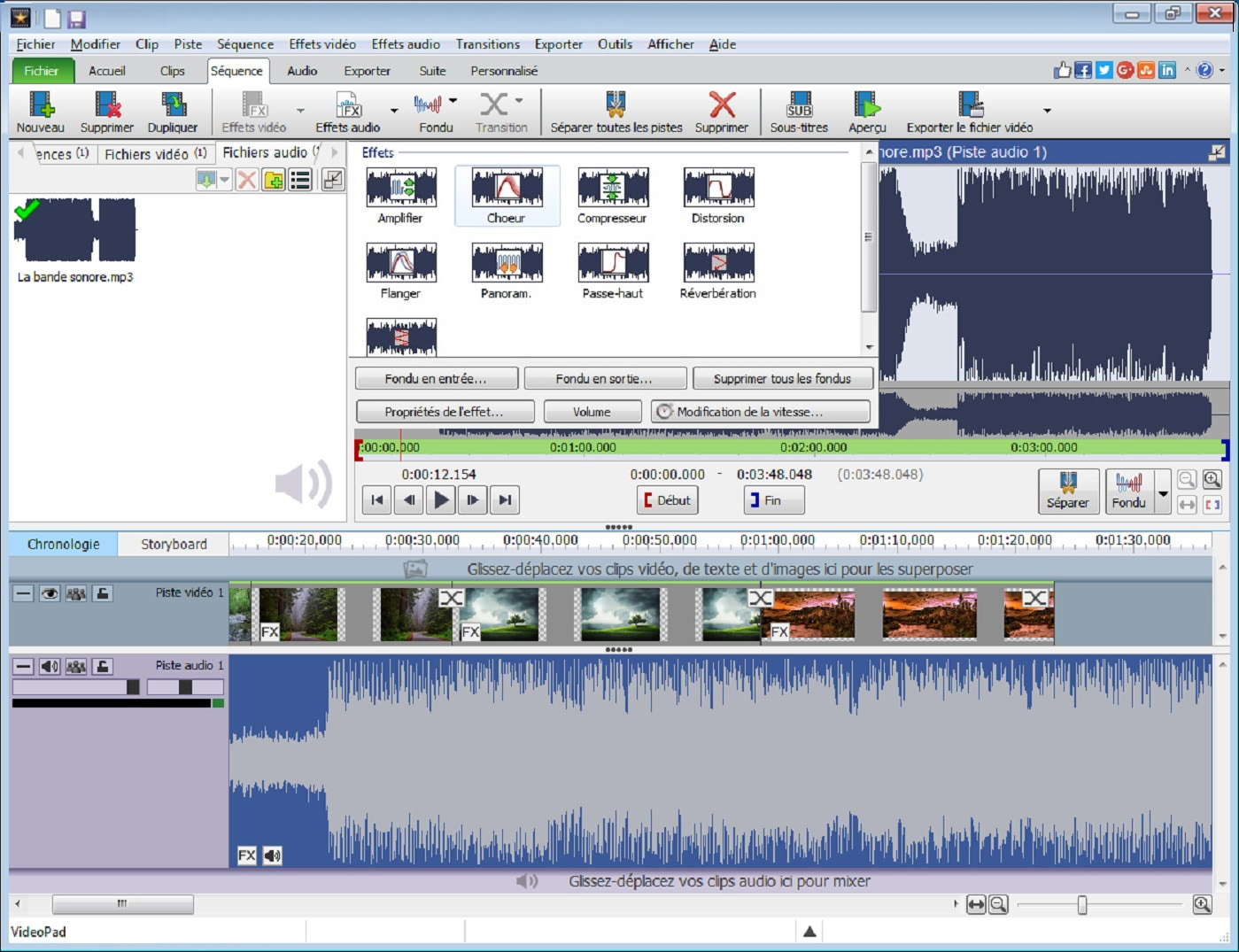 VideoPad - Logiciel de montage vidéo [Téléchargement]