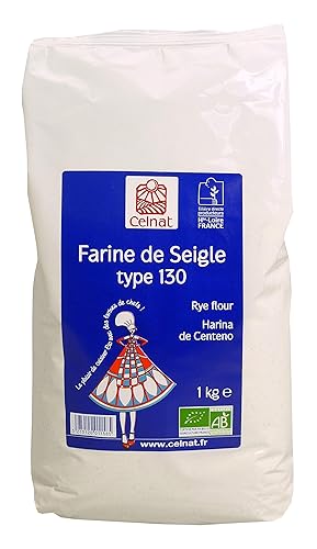 Celnat Farine de seigle bio type 130 1 KG