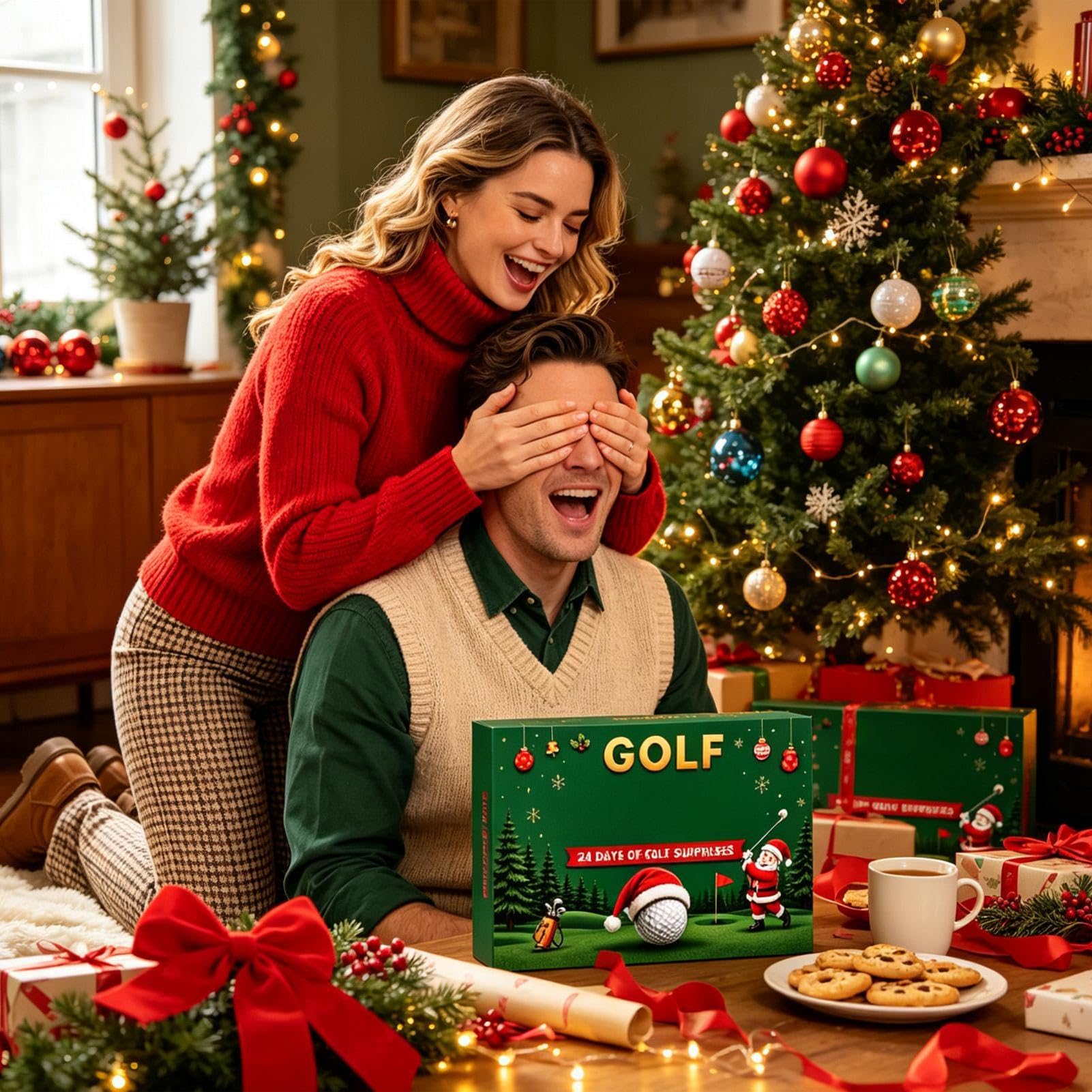 Calendario dell'Avvento Golf per Natale Kit Golf Natale 24 Giorni