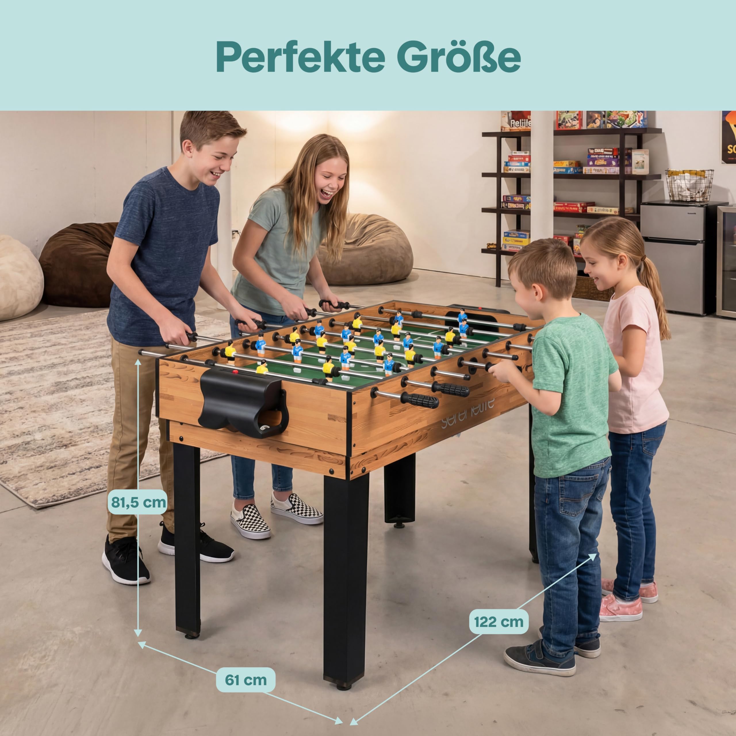 SereneLife Multifunktionstisch – Mehrere Spiele in einem
