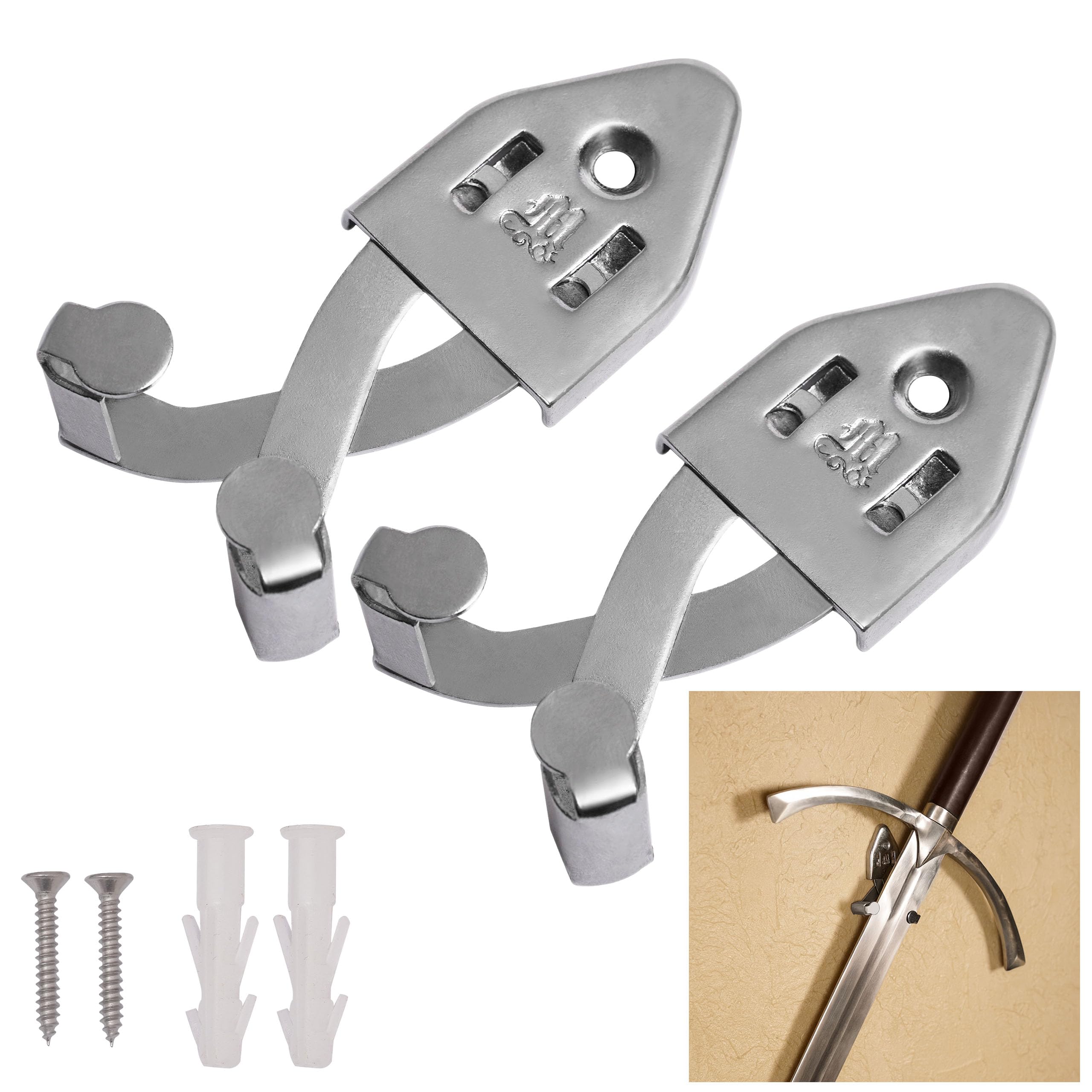 Supporto Verticale Per Coperchio In Metallo, Organizer Da Parete A 5 Scomparti Ideale Per Armadio O Parete 16 X 10 X 3 Pollici 87248889