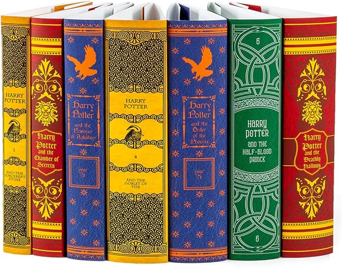 Amazon.com: Juniper Books Harry Potter House Mashup DUST Jackets ONLY ...
