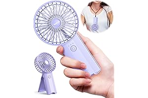 Mini Portable Folding Handheld Fans USB Rechargeable Personal Fan