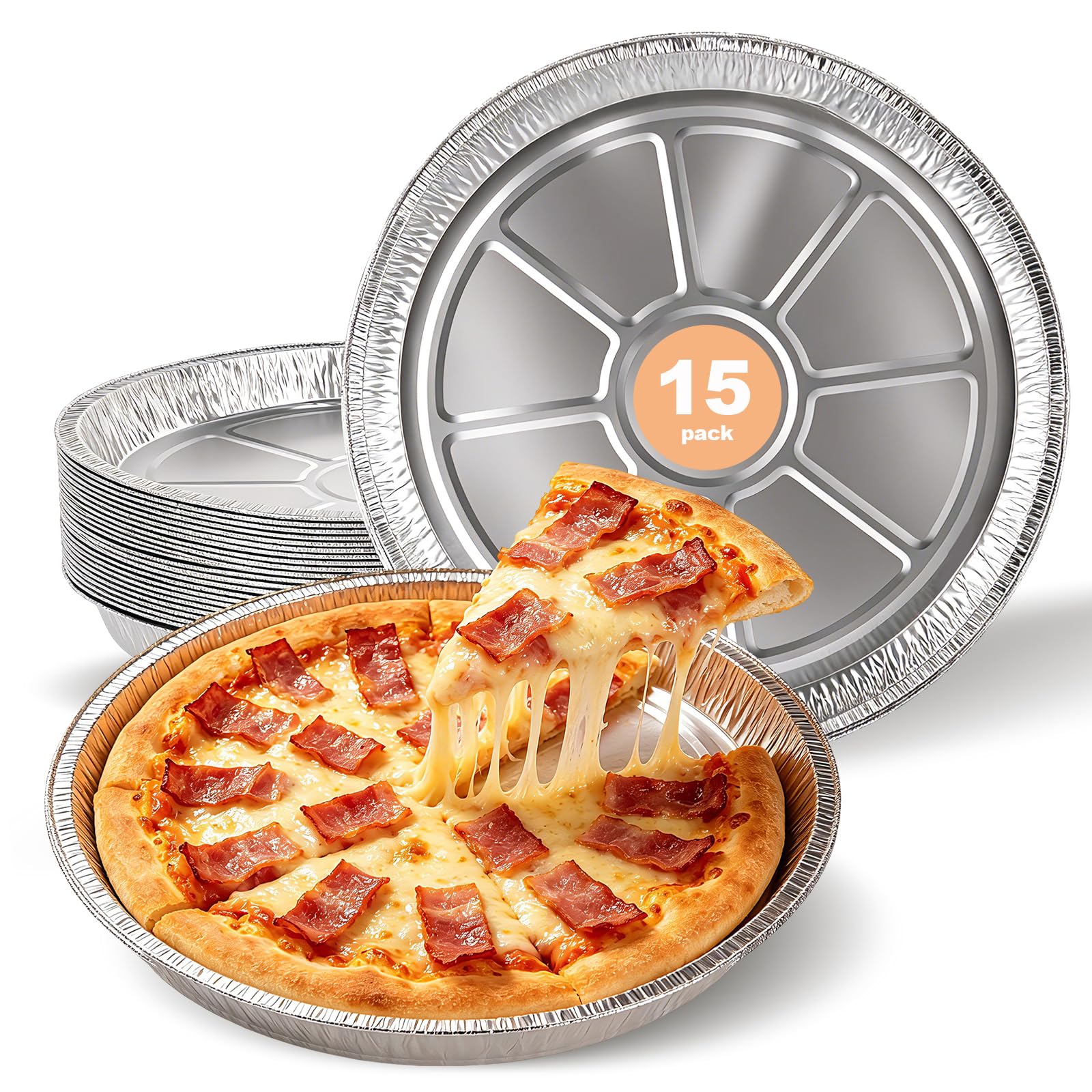 JOCHER 12 Inch Disposable Pizza Pans