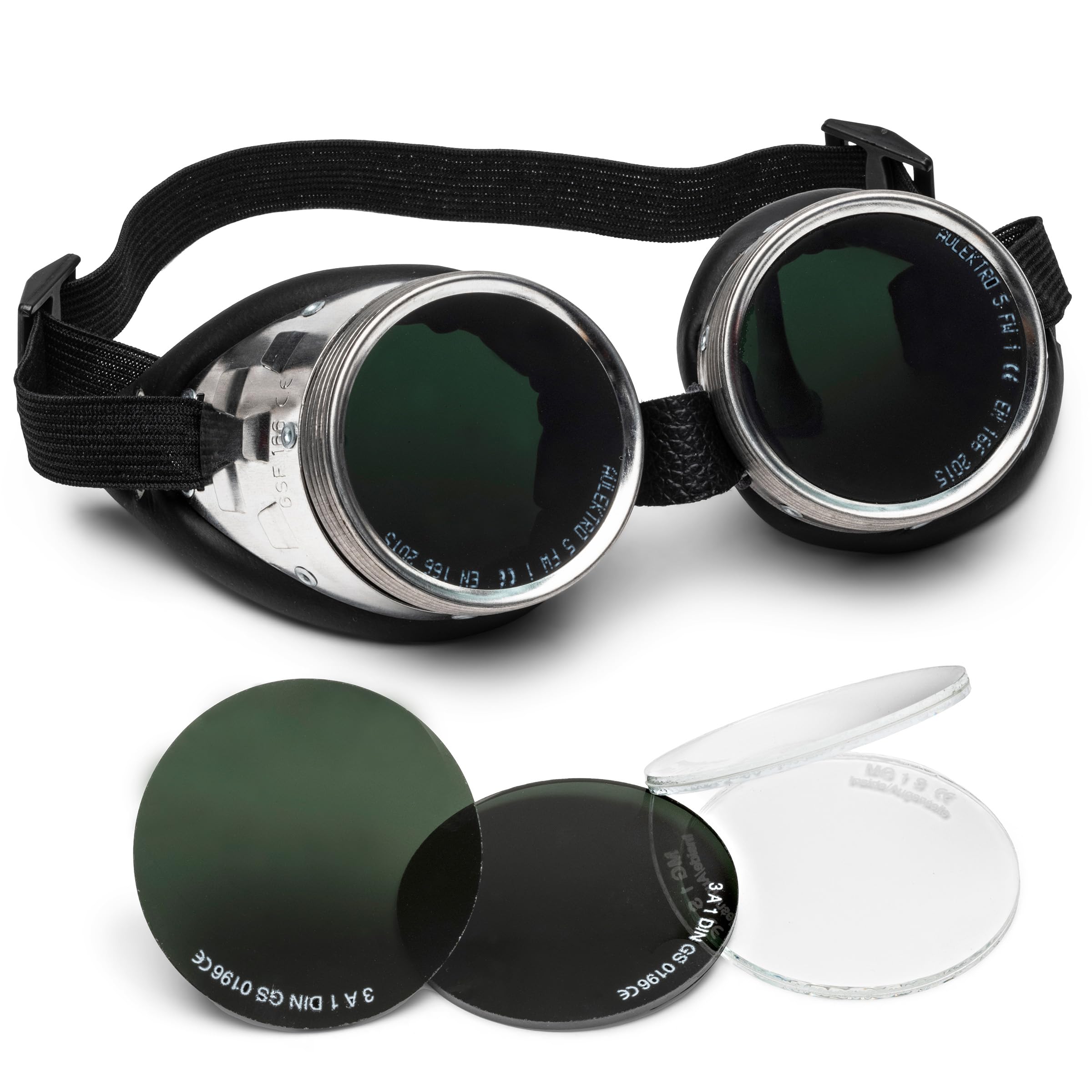 Kings County Tools Gafas de soldadura - Gafas de seguridad Shade 5 con protección UV para corte y soldadura por plasma