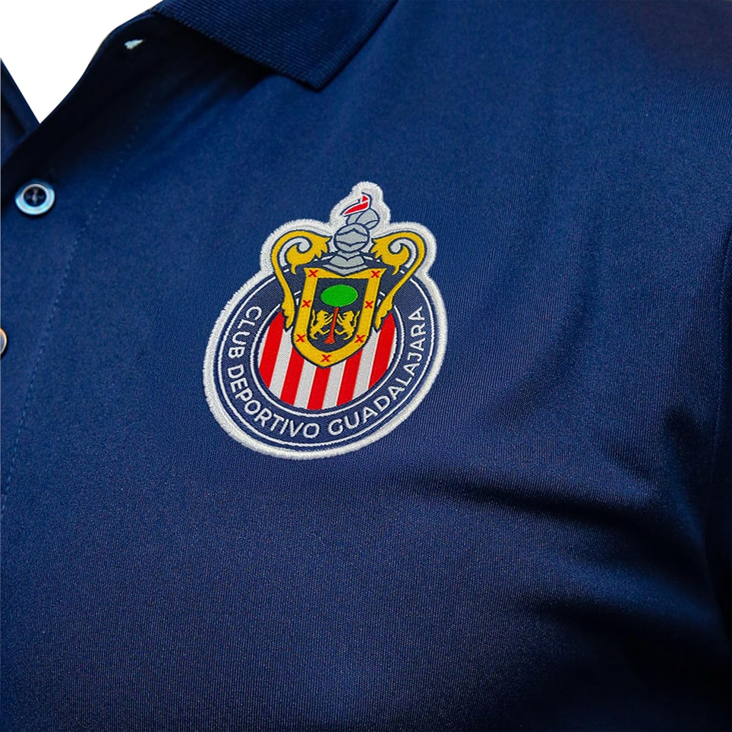 Icon Sports Officially Licensed Soccer Team Soccer Polo Shirt - Unisex Adult - 01PL - Image 3