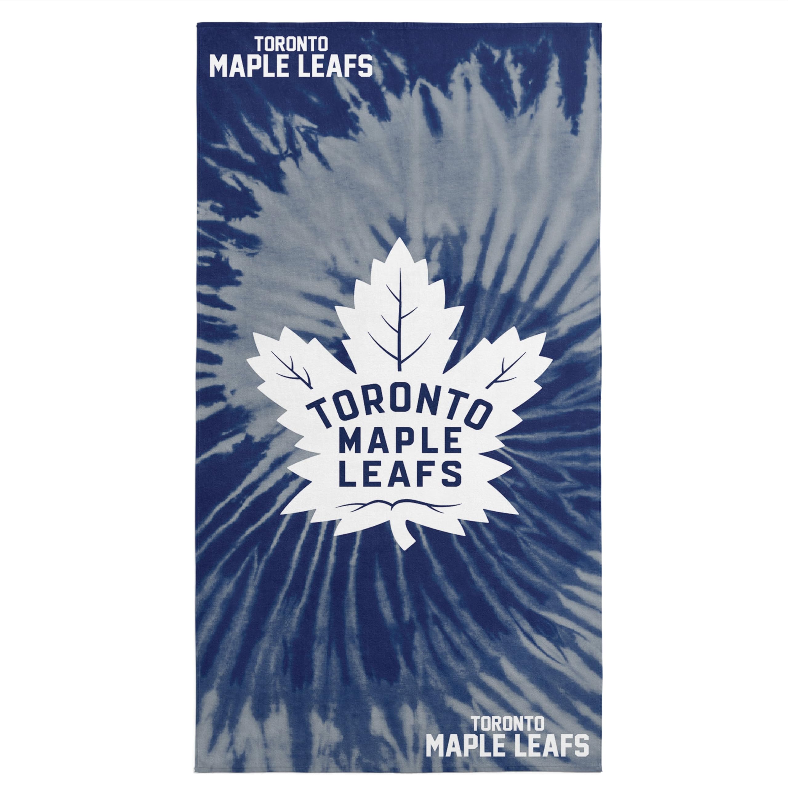 Northwest NHL Toronto Maple Leafs Psychedelisches Strandtuch, weich und saugfähig, Pool-Handtuch, schnell trocknend, 76,2 x 152,4 cm