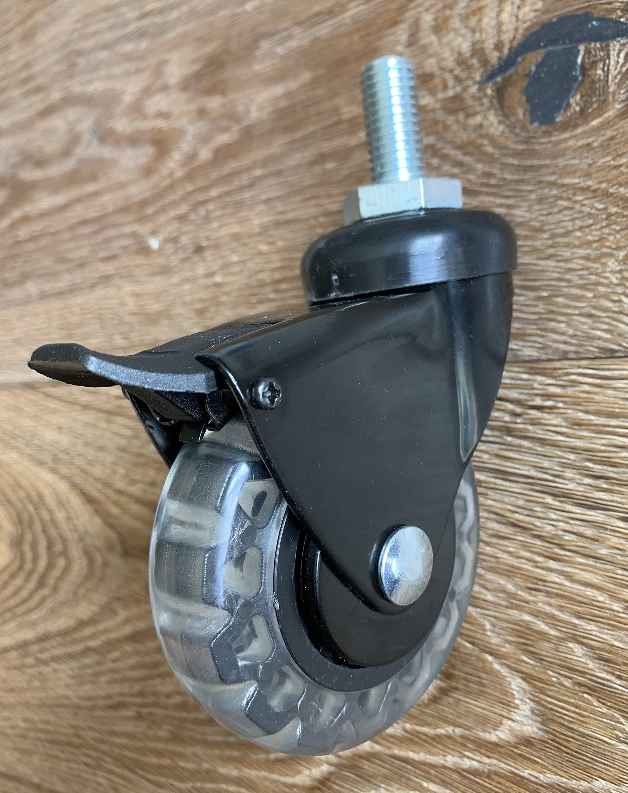 ACE Replacement Pellet Grill Locking Caster Wheel for Pit Boss Louisiana Grill Rec Tec & Other Pellet Grills V2