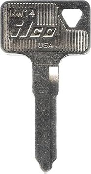 Key Blank Fits Many Kawasaki Cagiva Triumph Ducati Bike Models