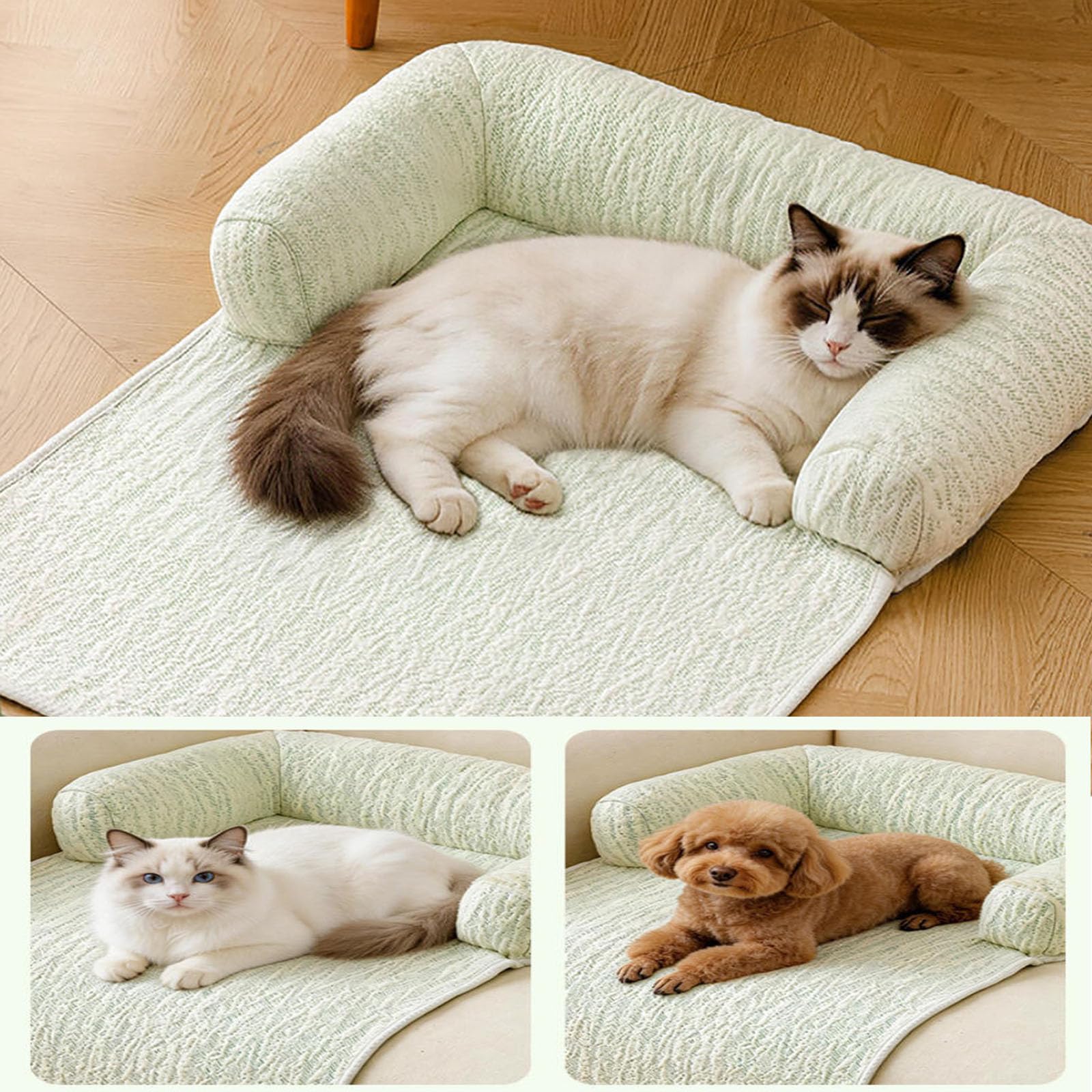 Tappetino Rinfrescante per Cani e Gatti Tappetino rinfrescante per Animali Domestici Lavabile Materassino Coperta Rinfrescante in Estate 80x60cm