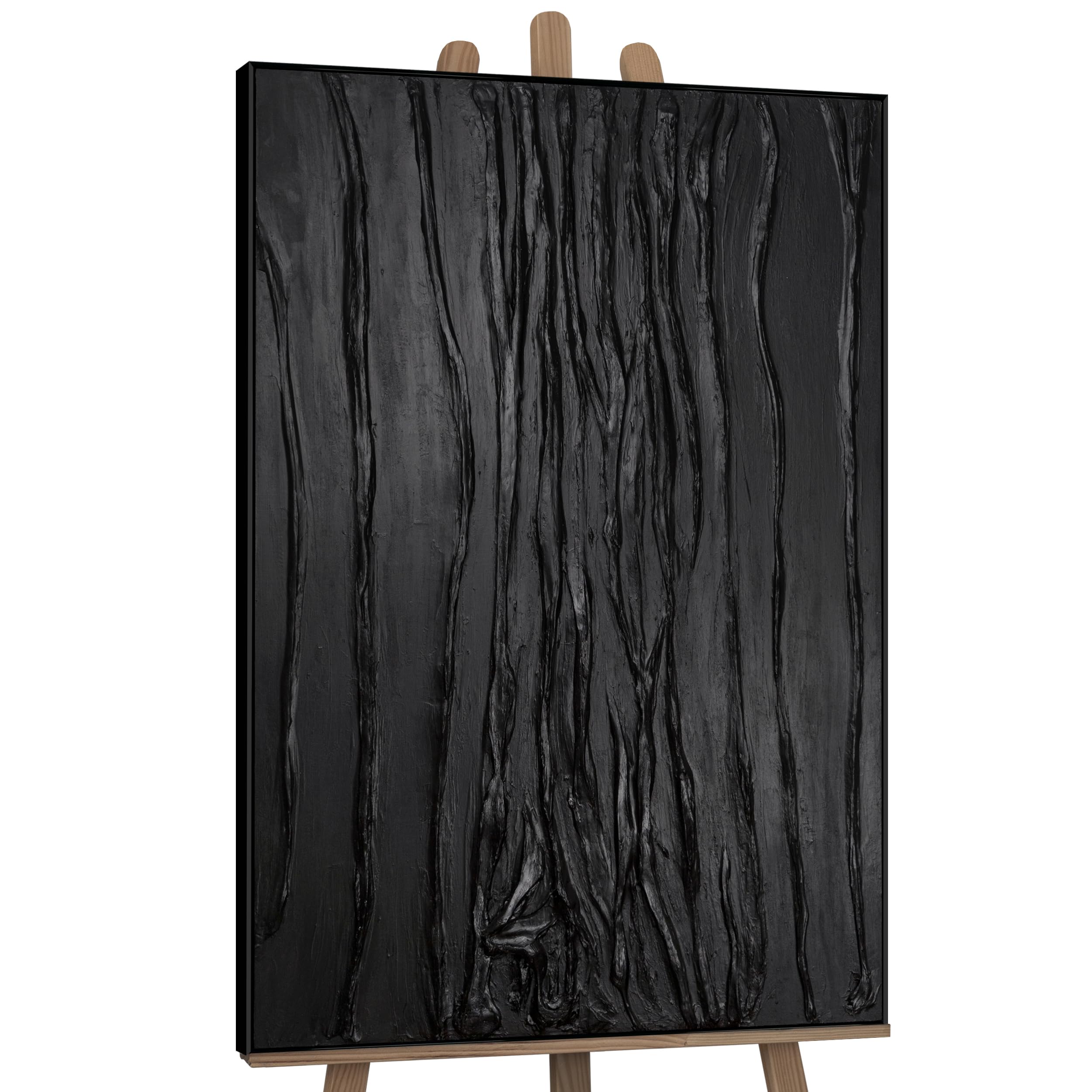 Tableaux acryliques abstraits pour raviver un mur vide avec une toile peinte main