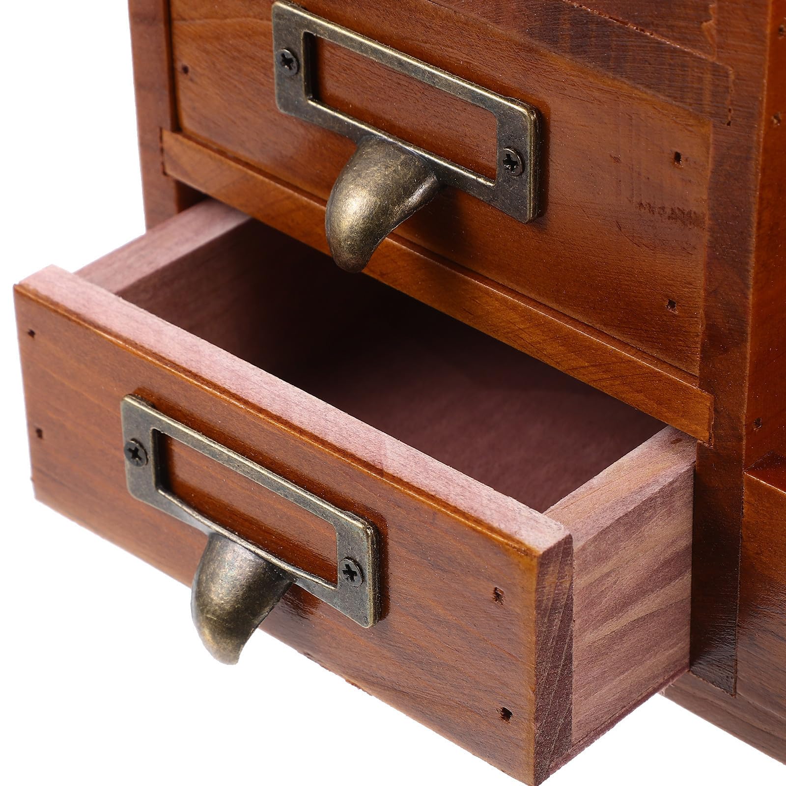 Schreibtisch Eleganter Multifunktionale Organizer mit Schublade Aufbewahrungsbox für Kosmetik und Schmuck für Büro und Schminktisch