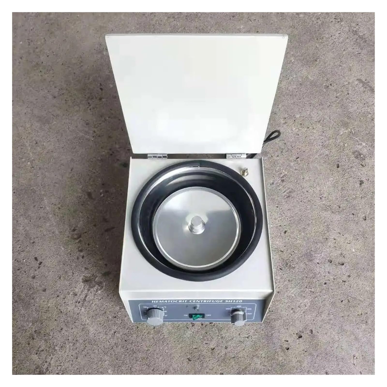 Centrífuga de mesa, Centrifugadora Electrónica De Hematocrito En Sangre Sobremesa 12000rpm, Tubo Capilar 1,5x75mm For Uso Médico Y Laboratorio SH120