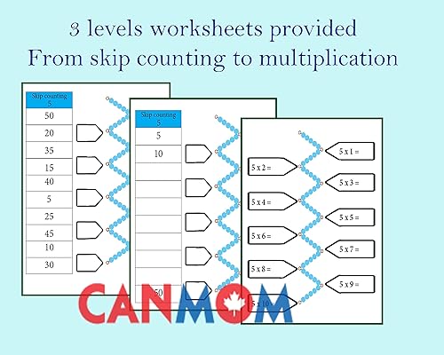 amazon com montessori multiplication bead chains with hanger handmade products