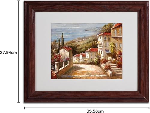 Miniatura 9 de Home in Tuscany by Joval - Lienzo decorativo en marco negro, 16 x 20 pulgadas