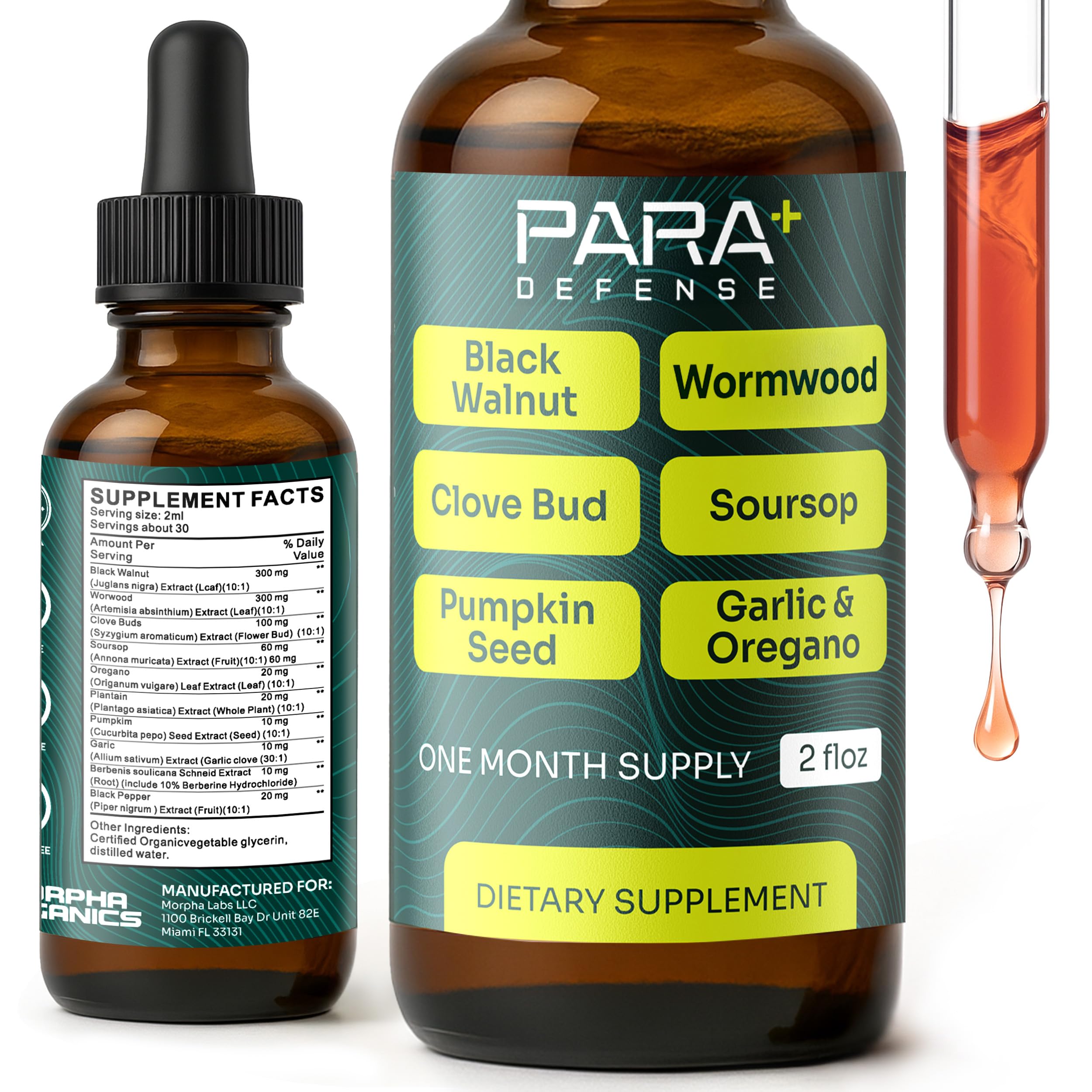 QITODOWN サプリ バンド　ヴァーム Amazon.com: para Defense Digestive Cleanse & Detox | Wormwood