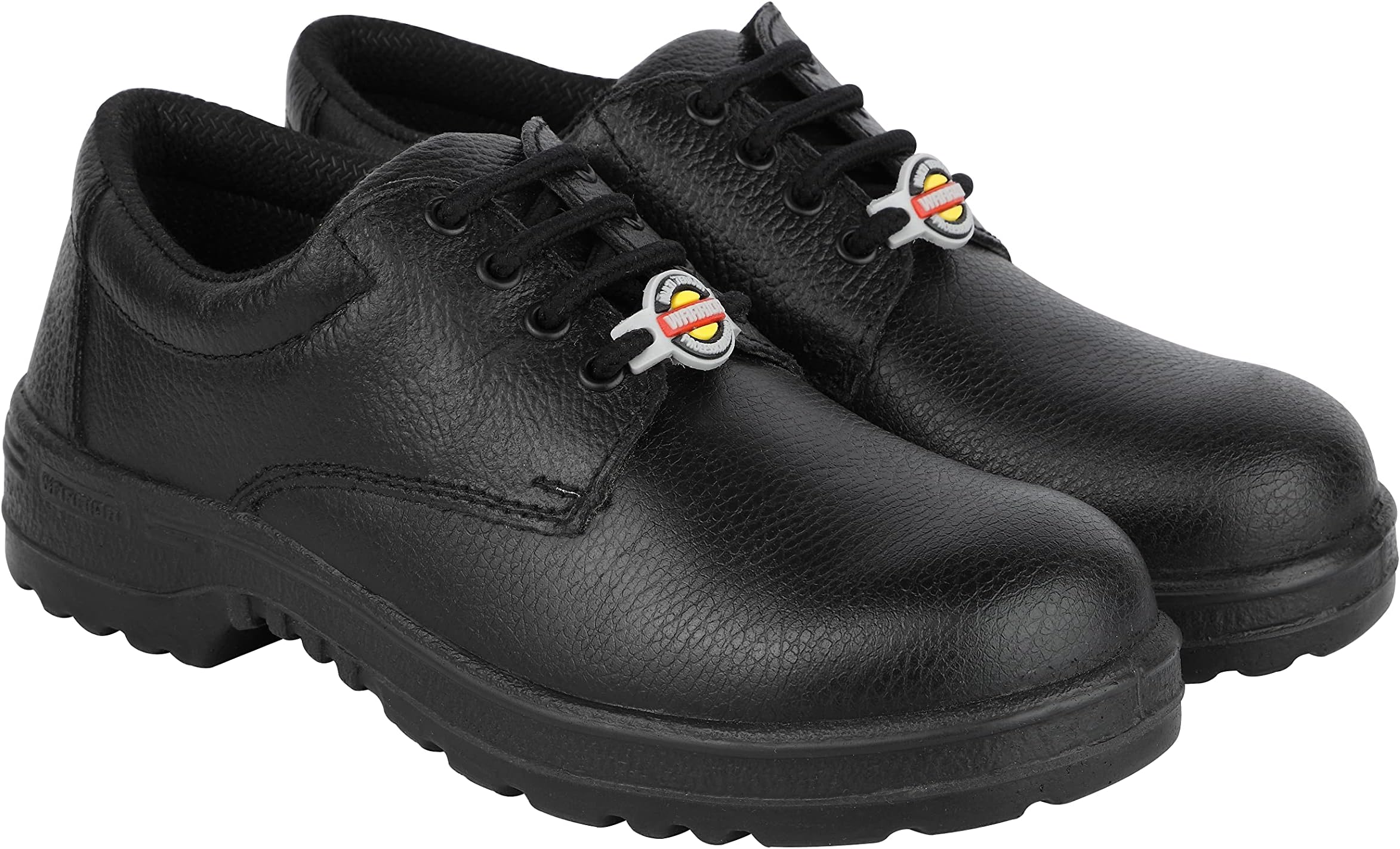 Liberty Warrior Barton Leather, Steel Toe Light Weight Safety Shoes for Men - Slip Resistant, Comfortable & Antistatic Shoes