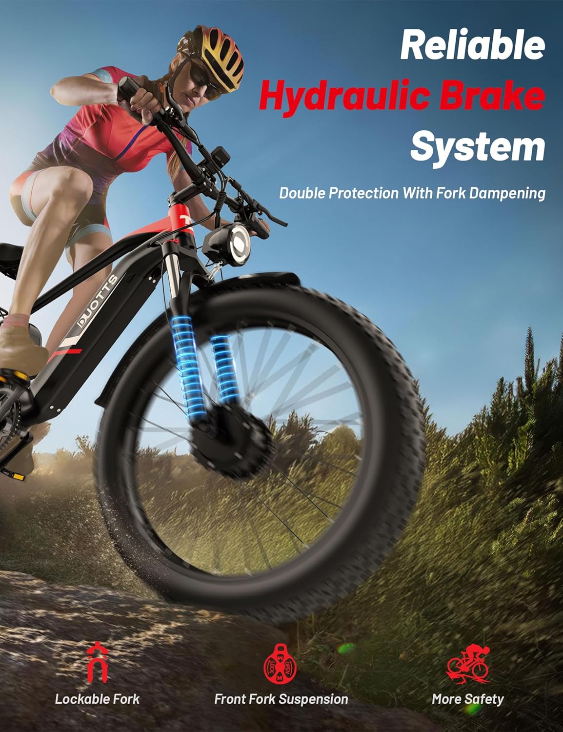 DUOTTS F26 Hydraulic Brake System