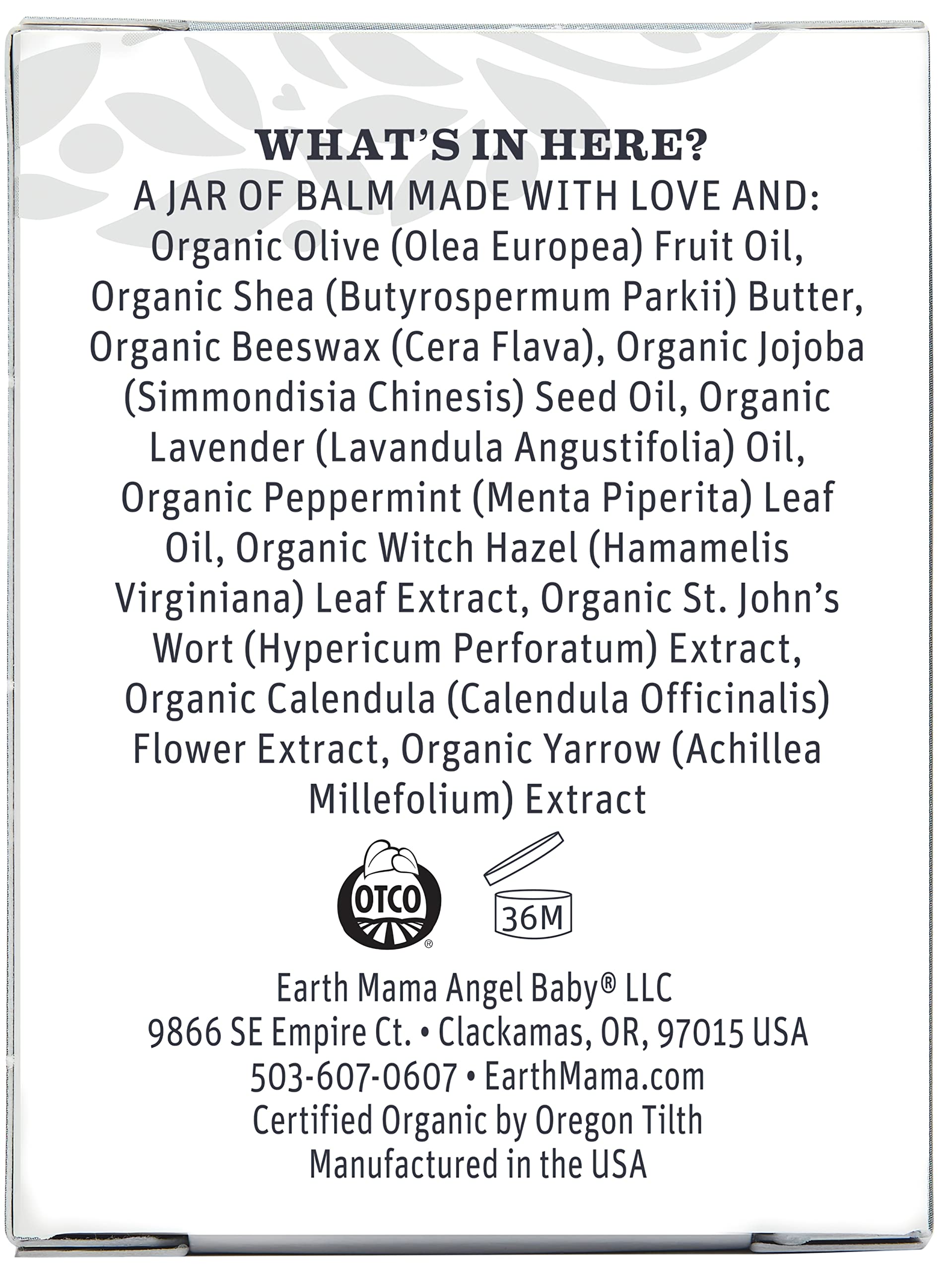 Earth Mama Postpartum Recovery Kit Take Care Down There® with Organic