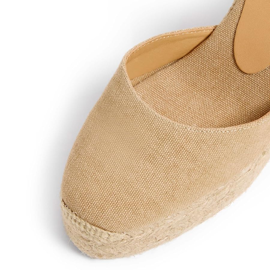 Amazon.com | Castañer Women's Espadrilles Sneaker, Sand, 7.5