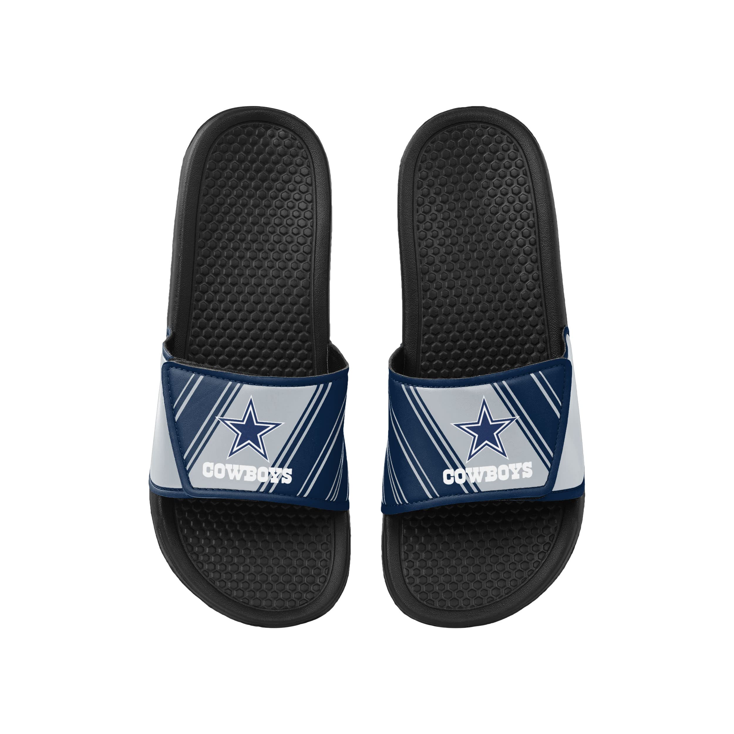 FOCO Herren NFL Team Logo Shower Sport Legacy Slide Flip Flop Sandalen