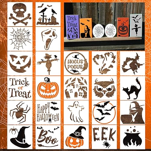 Miniatura 10 de Grinch - Plantillas navideñas para pintar sobre madera, plantillas pequeñas para manualidades, cara de Grinch, plantillas de Feliz Navidad y más,