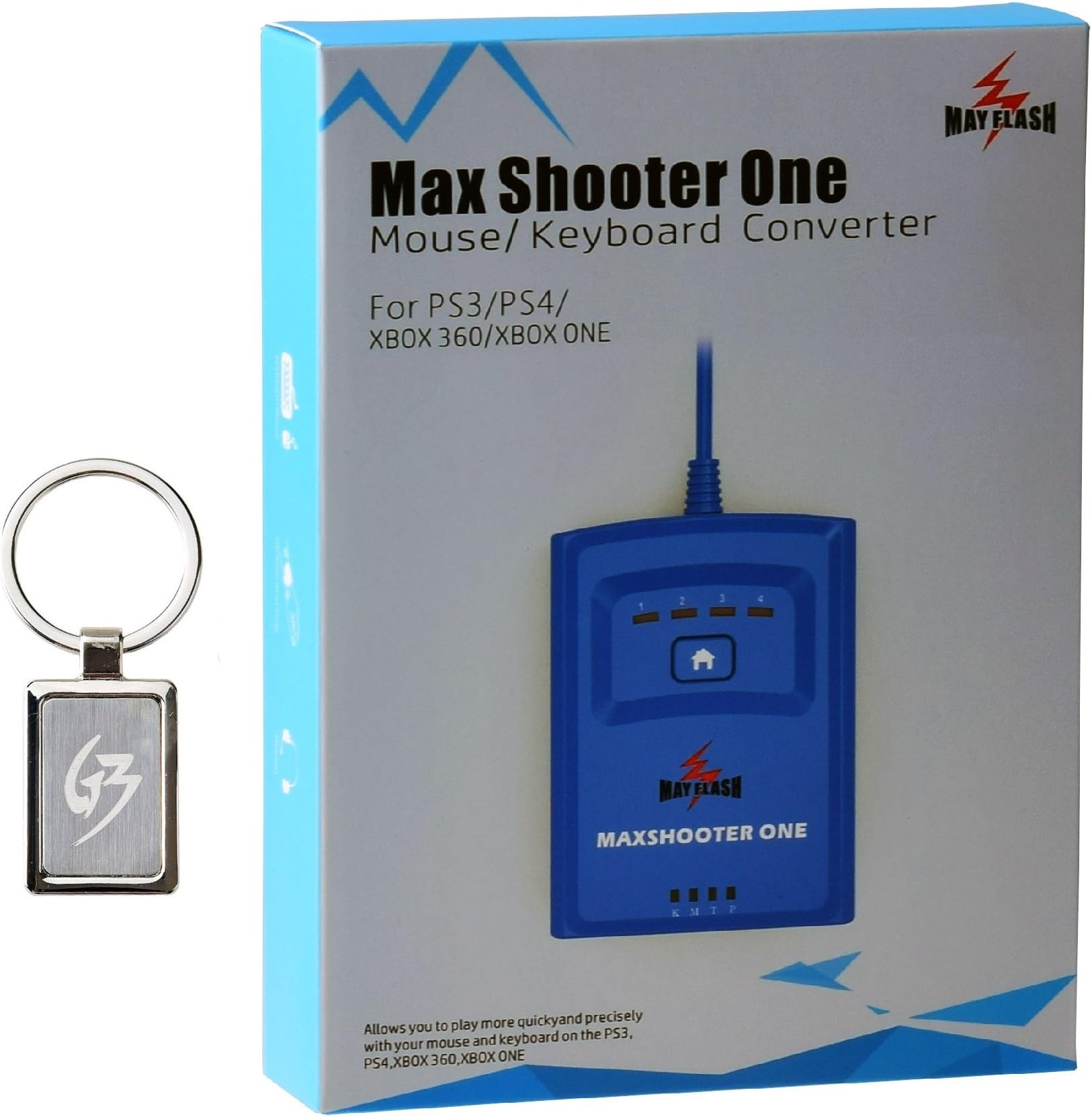 MayFlash Max Shooter ONE Mouse Keyboard Converter for PS3/PS4/XBox 360/XBox One