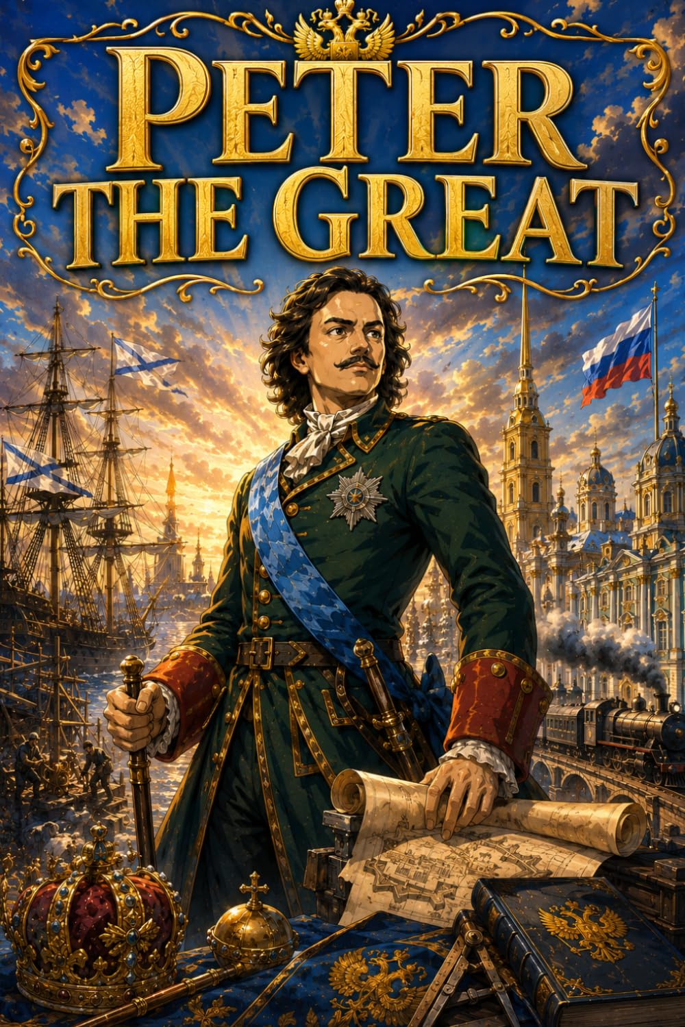 Peter the Great: Russian Tsar Biography for Kids, Educational Manga Adventure, Empire Building, Leadership, Reform and European History