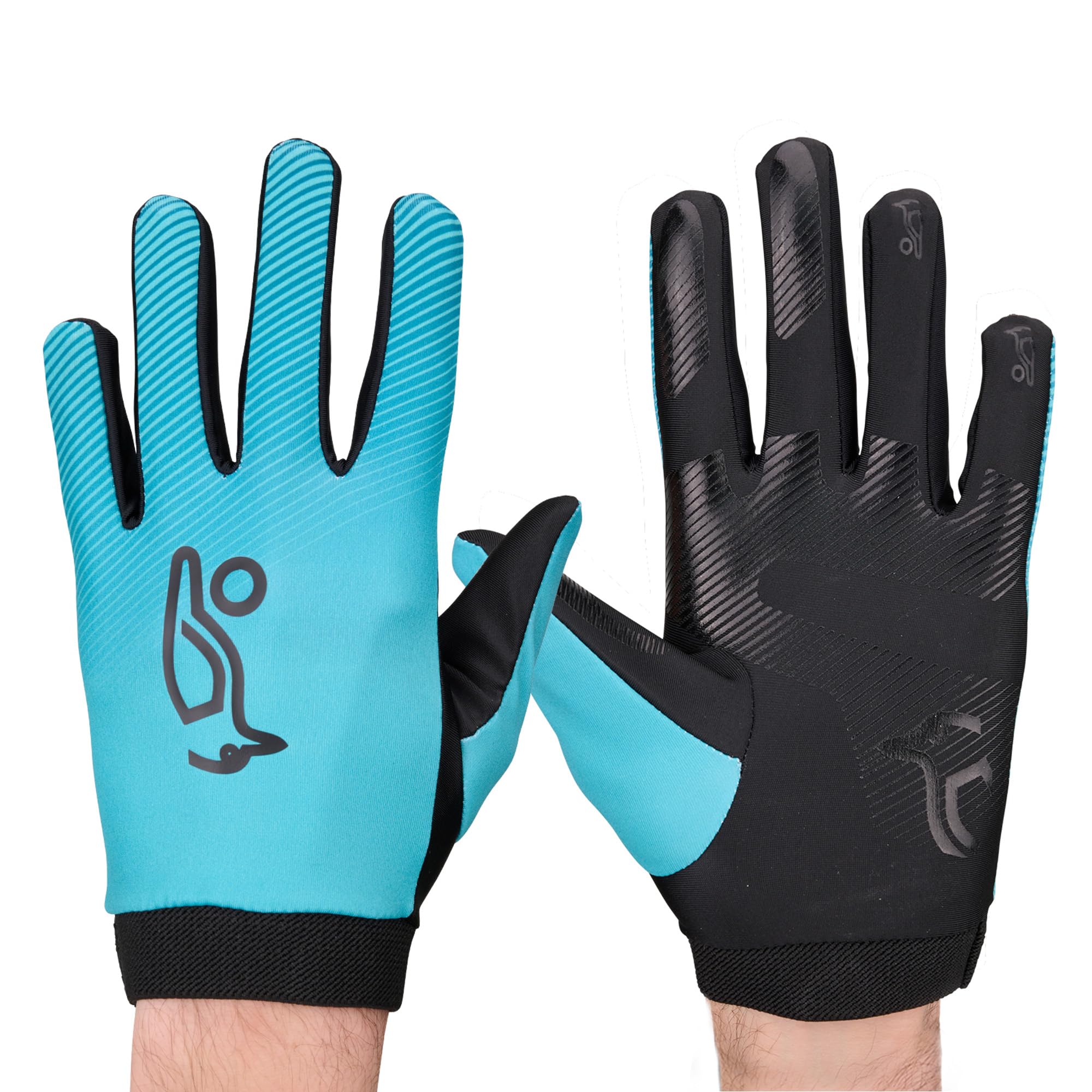 Kookaburra Nitrogen Hockey Gloves – Full-Finger Grip, Lightweight Pair, Mint (Medium)