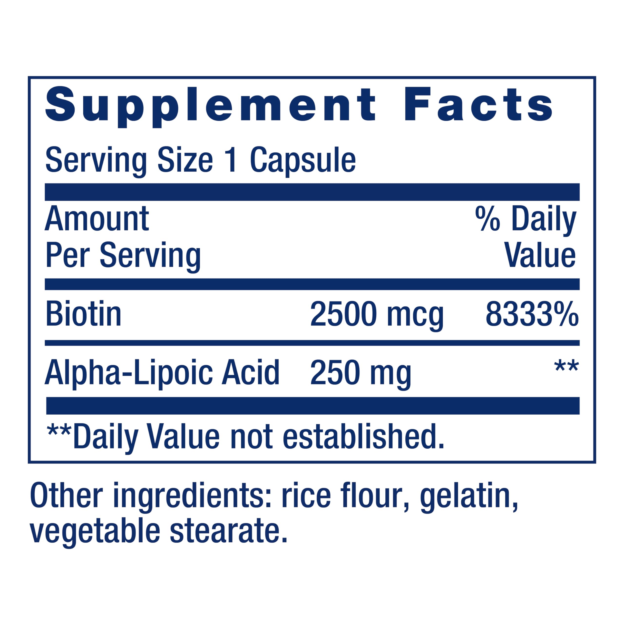 Life Extension Alpha-Lipoic Acid with Biotin, 60 Capsules — Amazon image 3