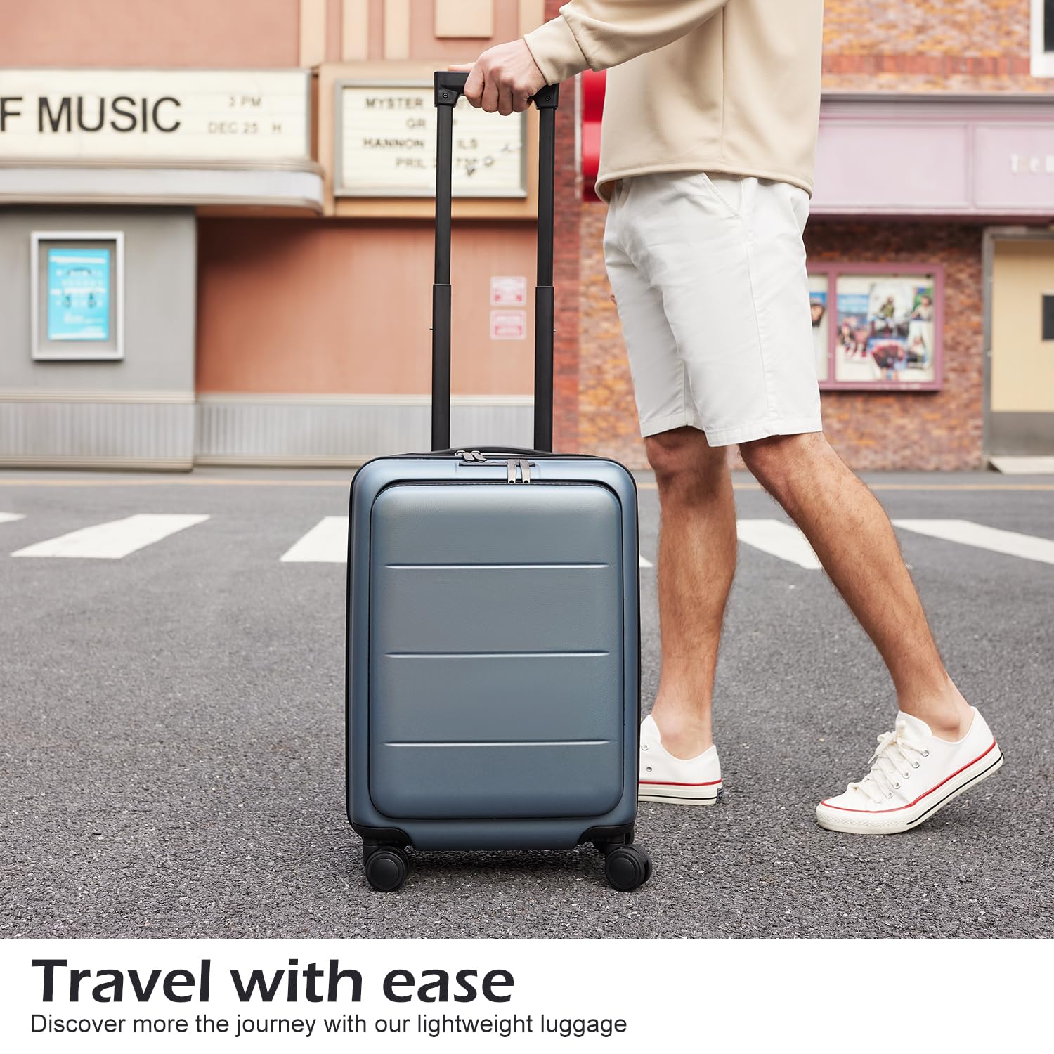 COOLIFE Luggage Suitcase