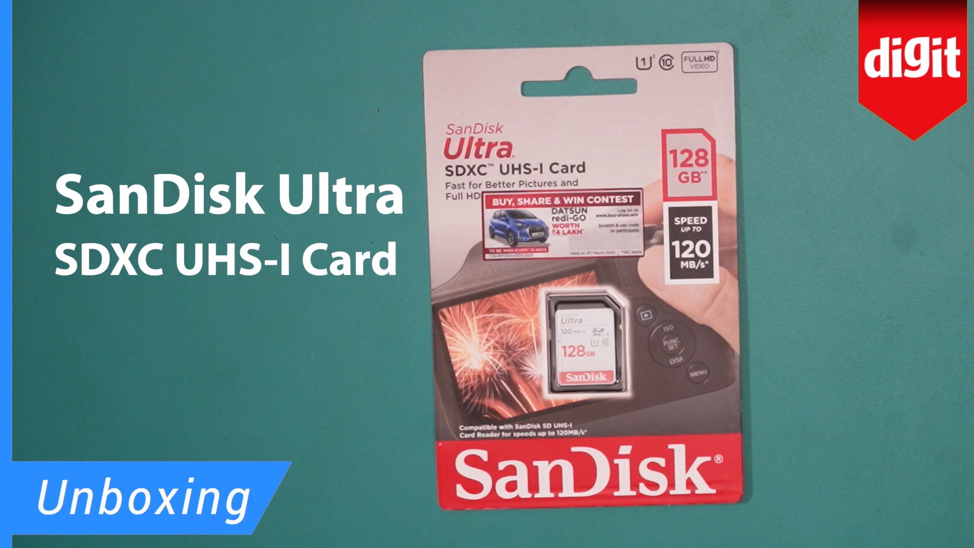 SanDisk Ultra SDXC UHSI Card Unboxing