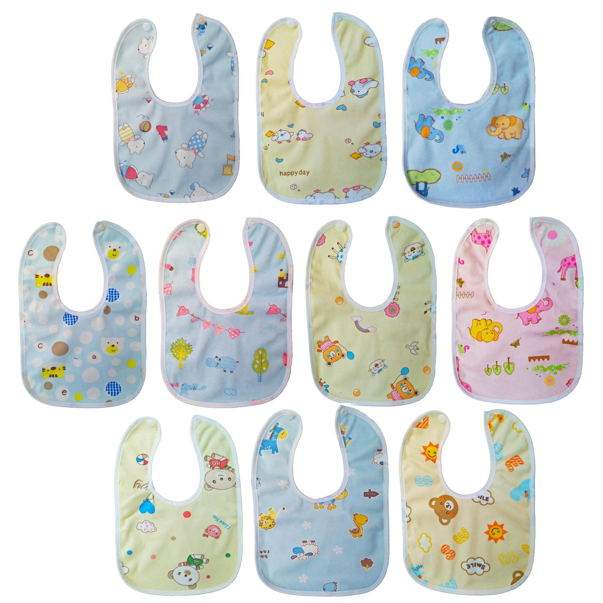 SLOSH Bavoirs Imperméables Bébé Bavoir Etanche Imperméable Unisexe 0 mois à 24 mois Waterproof