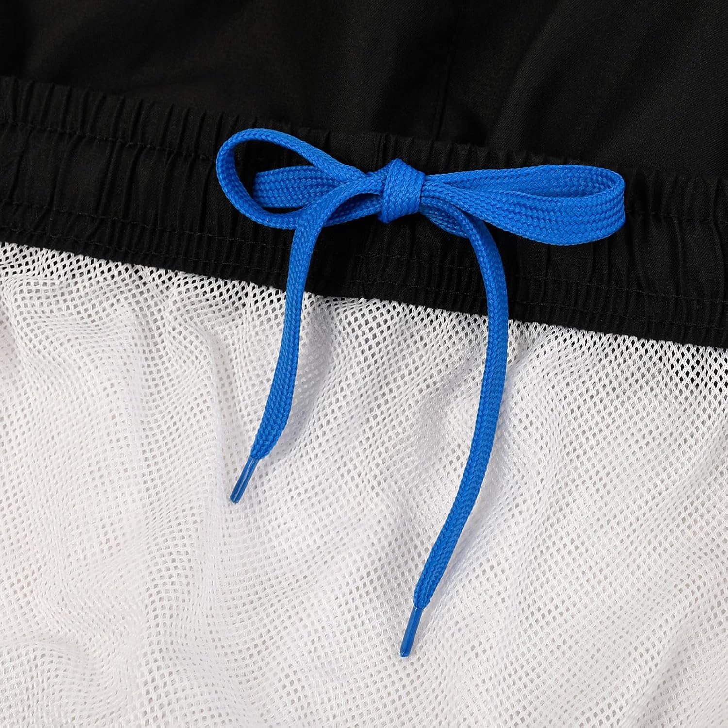 MADHERO Men Swim Trunks with Zipper Pockets Quick Dry Bathing Suits Mesh Lining