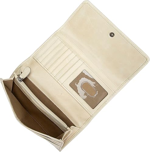 Miniatura 3 de FRYE Cartera de piel Melissa Continental Snap
