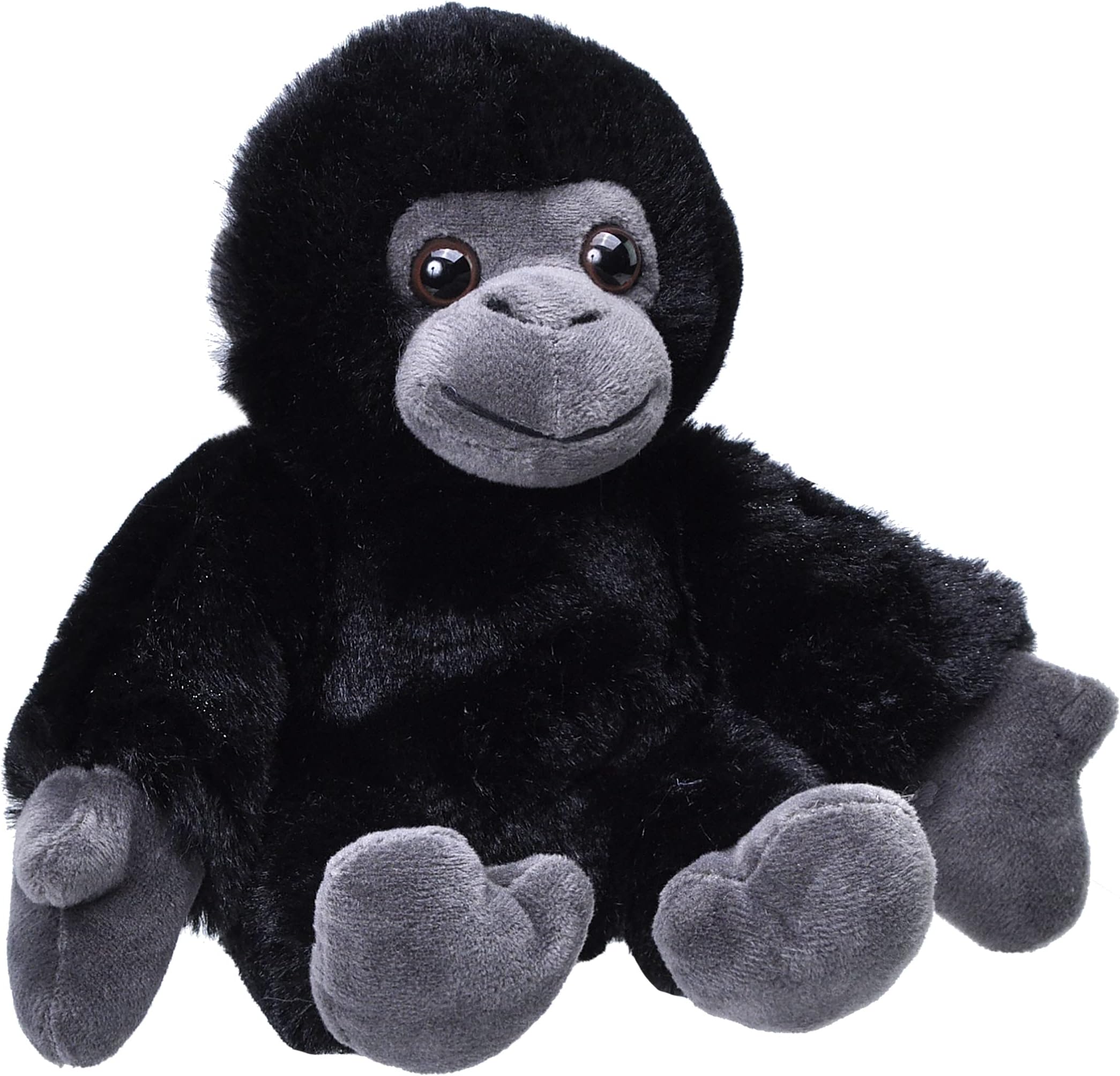 Wild Republic Hug'ems Soft Toy, Gifts for Kids, Gorilla Cuddly Toy 18cm